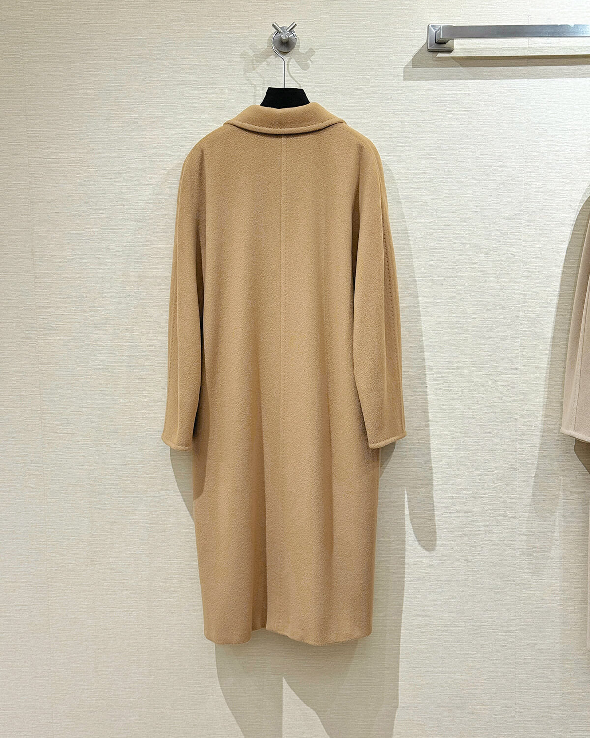 Max Mara Style Women’s Double-Faced 100% Wool & Cashmere Double-Breasted Coat- CAMEL